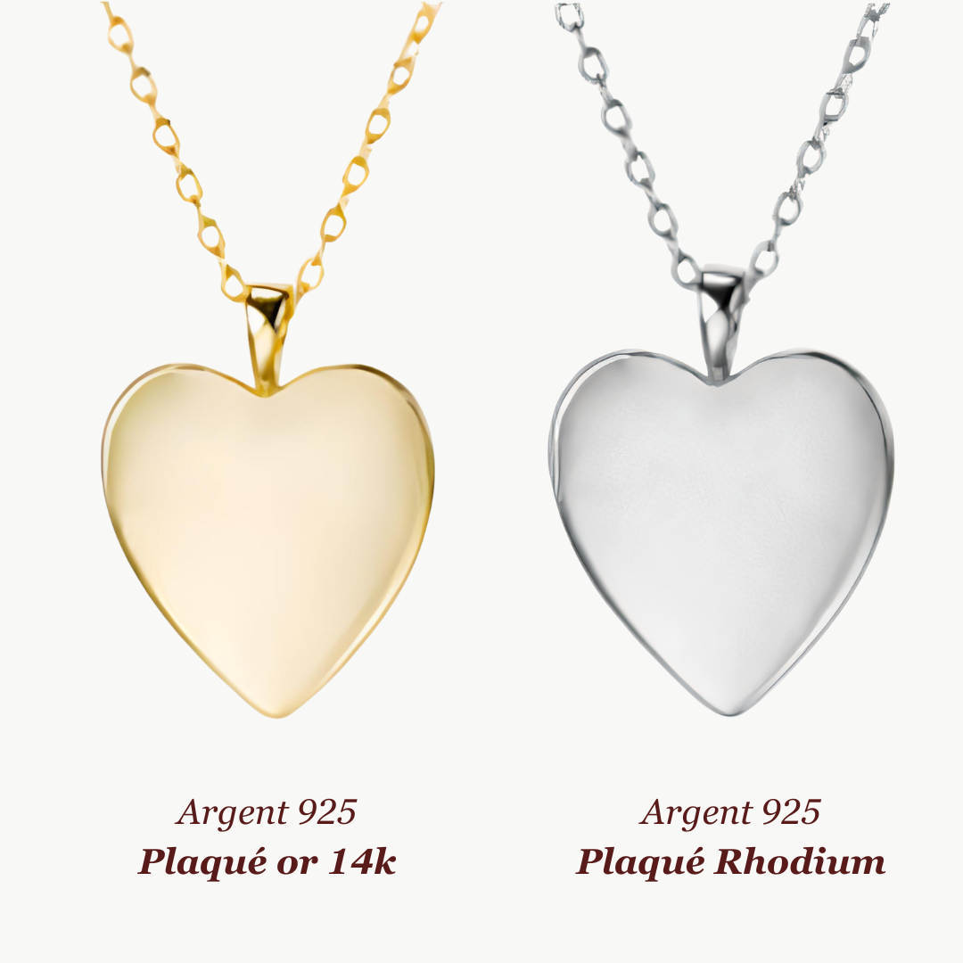 Pendentif Coeur | Empreinte Digitale