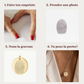 Pendentif rond | Empreinte Digitale