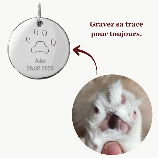 Pendentif rond | Patte