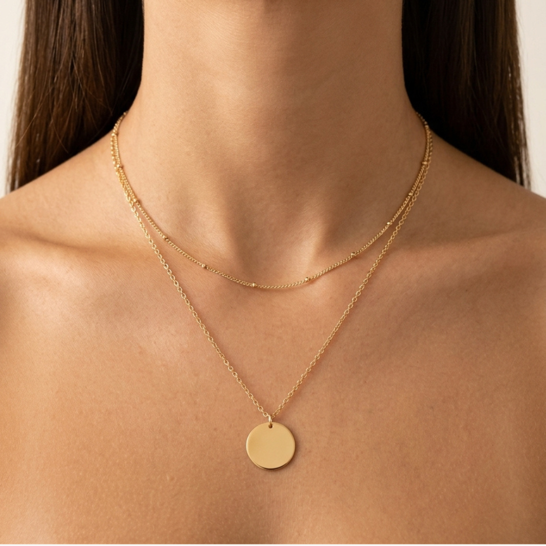 Double Collier Gravure